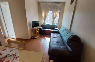 Apartamento com 1 dormitório à venda, 64 m² por r$ 290.000,00 - boqueirão - praia grande/sp