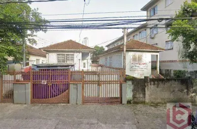 Terreno à venda, 346 m² por r$ 960.000,00 - campo grande - santos/sp