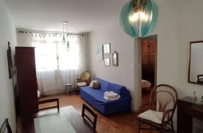 Apartamento com 1 dormitório à venda, 66 m² por r$ 325.000,00 - josé menino - santos/sp