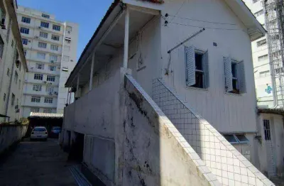 Terreno à venda, 450 m² por r$ 3.200.000,00 - boqueirão - santos/sp