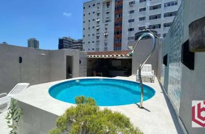 Sobrado com 3 dormitórios à venda, 200 m² por r$ 1.479.000,00 - boqueirão - santos/sp