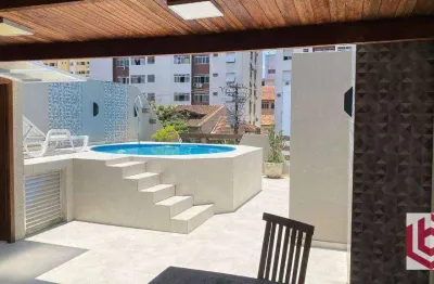 Sobrado com 3 dormitórios à venda, 200 m² por r$ 1.479.000,00 - boqueirão - santos/sp