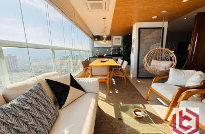 Apartamento com 2 dormitórios à venda, 134 m² por r$ 2.950.000,00 - gonzaga - santos/sp
