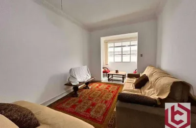 Apartamento com 2 dormitórios à venda, 123 m² por r$ 690.000,00 - boqueirão - santos/sp