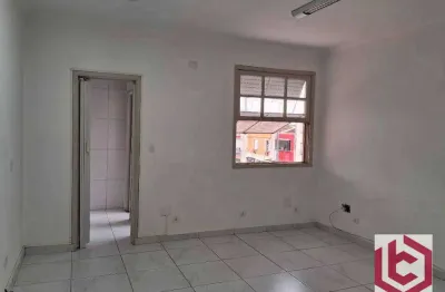 Sala para alugar, 40 m² por r$ 700 + encargos/mês - centro - santos/sp