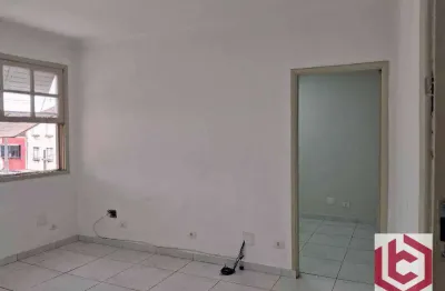 Sala para alugar, 40 m² por r$ 700 + encargos/mês - centro - santos/sp