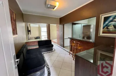 Apartamento com 1 dormitório à venda, 45 m² por r$ 449.000,00 - aparecida - santos/sp