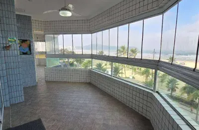 Apartamento com 4 dormitórios à venda, 165 m² por r$ 1.550.000,00 - vila guilhermina - praia grande/sp