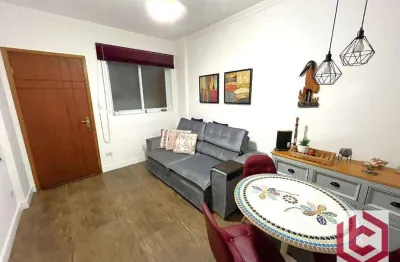 Apartamento com 1 dormitório à venda, 47 m² por R$ 490.000,00 - Gonzaga - Santos/SP