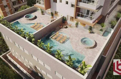 Apartamento com 2 dormitórios à venda, 96 m² por r$ 1.342.000,00 - embaré - santos/sp