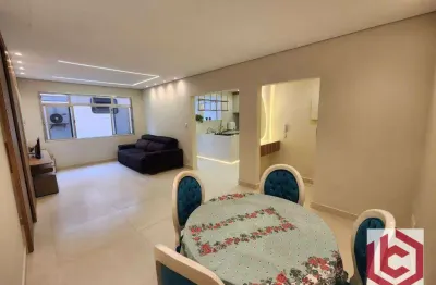 Apartamento com 2 dormitórios à venda, 83 m² por r$ 650.000,00 - ponta da praia - santos/sp