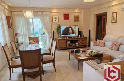 Apartamento à venda, 128 m² por r$ 1.120.000,00 - pompéia - santos/sp