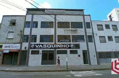 Salão para alugar, 500 m² por r$ 2.500 + àgua, luz e remoção de lixo 2.500 /mês - vila belmiro - santos/sp