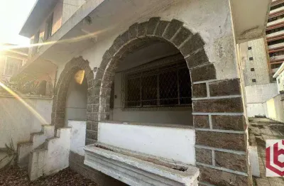 Casa para alugar, 100 m² por r$ 15.000 + iptu/mês - gonzaga - santos/sp