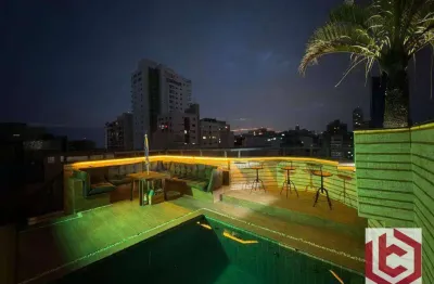 Cobertura com 3 dormitórios à venda, 137 m² por r$ 1.900.000,00 - aparecida - santos/sp