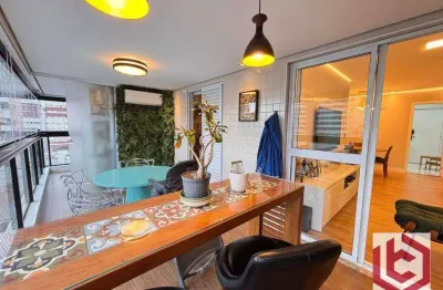 Apartamento com 2 dormitórios à venda, 94 m² por r$ 1.250.000,00 - gonzaga - santos/sp