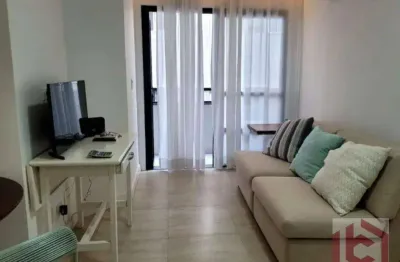 Apartamento com 1 dormitório à venda, 48 m² por r$ 530.000,00 - pompéia - santos/sp