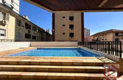 Cobertura com 1 dormitório à venda, 100 m² por r$ 645.000,00 - pompéia - santos/sp