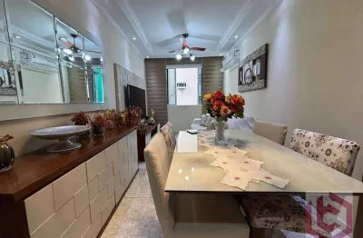 Apartamento com 2 dormitórios à venda, 98 m² por r$ 636.000,00 - josé menino - santos/sp
