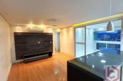 Apartamento com 2 dormitórios à venda, 78 m² por r$ 1.000.000,00 - ponta da praia - santos/sp