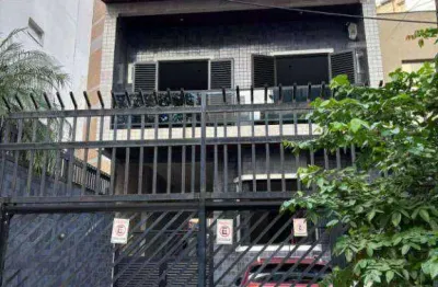 Sobrado com 4 dormitórios, 256 m² - venda por r$ 2.900.000 ou aluguel por r$ 12.750 pacote/mês - gonzaga - santos/sp