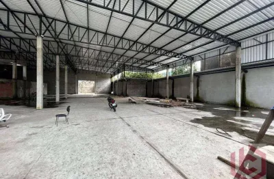 Galpão para alugar, 1650 m² por r$ 65.000 + encargos/mês - vila matias - santos/sp