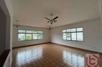 Casa com 3 dormitórios para alugar, 180 m² por r$ 4.800 pacote/mês - marapé - santos/sp