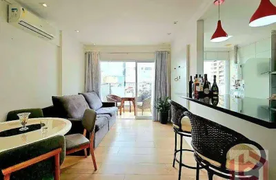 Apartamento à venda, 65 m² por r$ 817.000,00 - ponta da praia - santos/sp