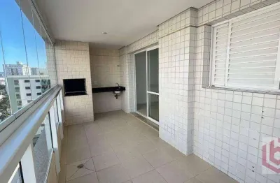 Apartamento com lazer para alugar, 92 m² por r$ 5.300 pacote/mês - ponta da praia - santos/sp