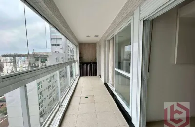Apartamento com lazer com 1 dormitório para alugar, 57 m² por r$ 5.350 pacote/mês - gonzaga - santos/sp