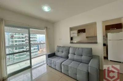 Apartamento com lazer com 1 dormitório para alugar, 57 m² por r$ 5.350 pacote/mês - gonzaga - santos/sp