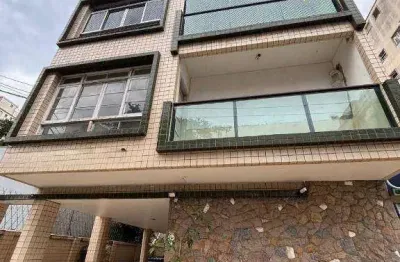 Apartamento com 2 dormitórios à venda por r$ 350.000 - gonzaga - santos/sp