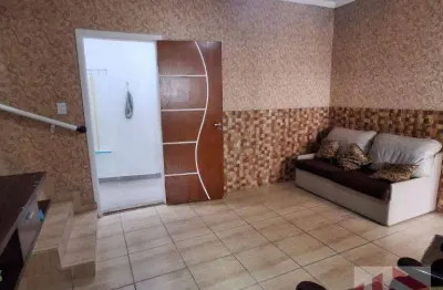 Casa com 2 dormitórios para alugar, 100 m² por r$ 3.000,00/mês - vila guilhermina - praia grande/sp