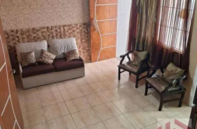 Casa com 2 dormitórios para alugar, 100 m² por r$ 3.000,00/mês - vila guilhermina - praia grande/sp