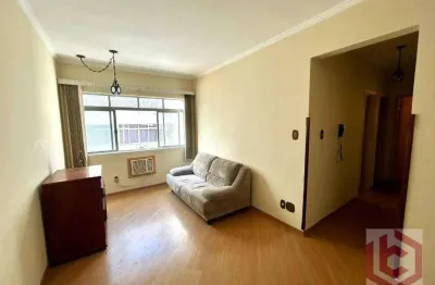 Apartamento com 2 dormitórios à venda, 75 m² por r$ 380.000,00 - embaré - santos/sp