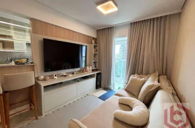 Apartamento com 2 dormitórios à venda, 78 m² por r$ 1.378.000 - gonzaga - santos/sp