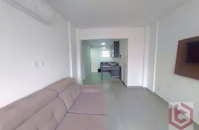 Apartamento com 1 dormitório à venda, 68 m² por r$ 470.000,00 - ponta da praia - santos/sp