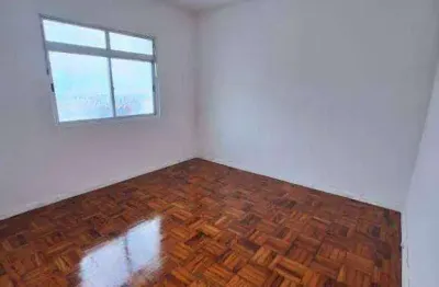Apartamento com 1 dormitório zeladoria para alugar, 50 m² por r$ 2.200 pacote/mês - aparecida - santos/sp