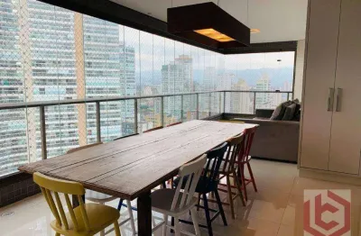 Apartamento à venda, 210 m² por r$ 3.500.000,00 - embaré - santos/sp