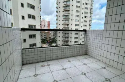 Apartamento com 2 dormitórios para alugar, 105 m² por r$ 5.500 pacote/mês - ponta da praia - santos/sp