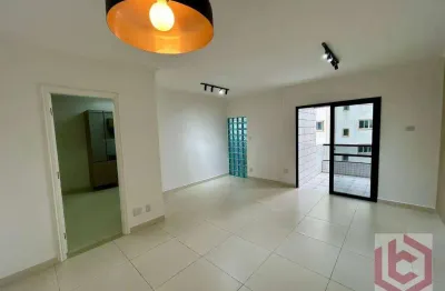 Apartamento com 2 dormitórios para alugar, 105 m² por r$ 5.500 pacote/mês - ponta da praia - santos/sp