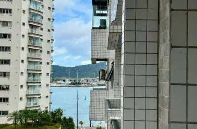 Apartamento com 2 dormitórios para alugar, 105 m² por r$ 5.500 pacote/mês - ponta da praia - santos/sp