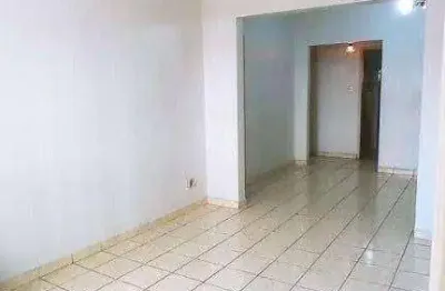 Apartamento com 2 dormitórios, com sacada  + dep de empregada para alugar, 98 m² por r$ 2.500 pacote/mês - marapé - santos/sp