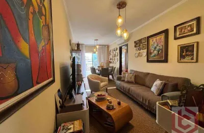 Apartamento com 2 dormitórios à venda, 81 m² por r$ 710.000 - campo grande - santos/sp