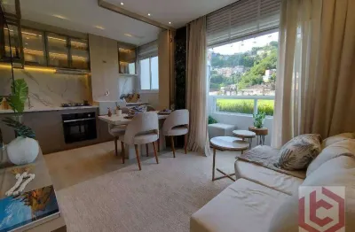 Apartamento com 2 dormitórios à venda, 42 m² por r$ 380.000,00 - jabaquara - santos/sp