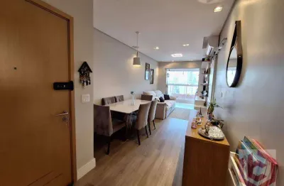 Apartamento com 2 dormitórios à venda, 66 m² por r$ 930.000,00 - campo grande - santos/sp