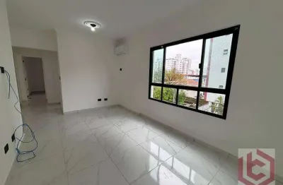 Apartamento com 2 dormitórios à venda, 71 m² por r$ 530.000,00 - embaré - santos/sp