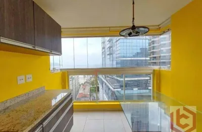 Apartamento duplex com 3 dormitórios à venda, 105 m² por r$ 1.550.000,00 - pompéia - santos/sp