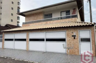 Casa com 2 dormitórios à venda, 41 m² por r$ 275.000,00 - tupi - praia grande/sp