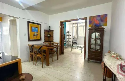 Apartamento com 1 dormitório à venda por r$ 435.000,00 - embaré - santos/sp